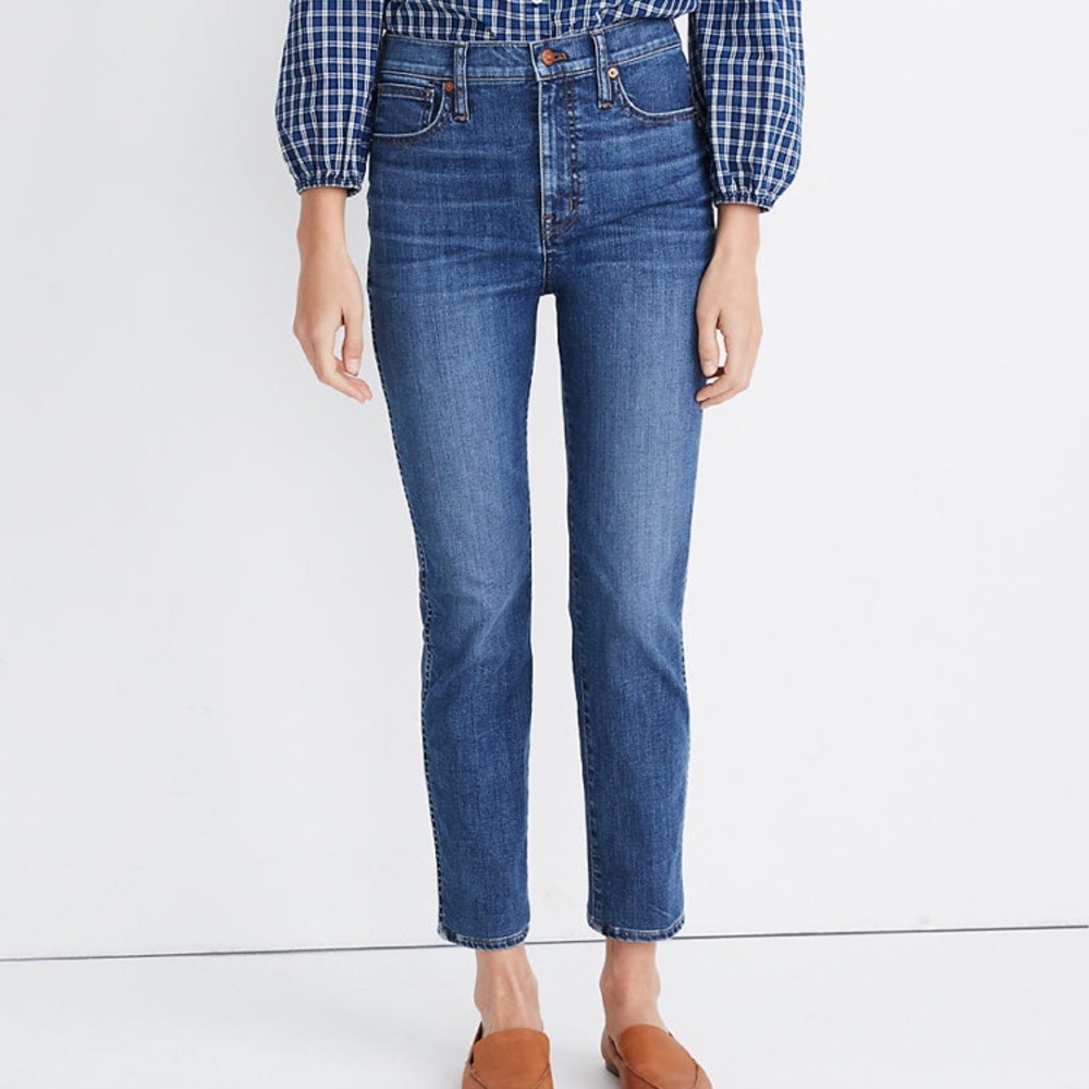 Madewell stovepipe Antoine wash